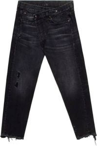 R13 Straight Jeans Zwart Dames
