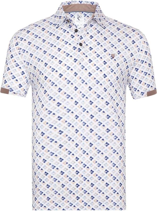 R2 Amsterdam Polo Shirt Wit Heren