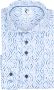 R2 Amsterdam R2 Overhemd Print Lichtblauw - Thumbnail 1