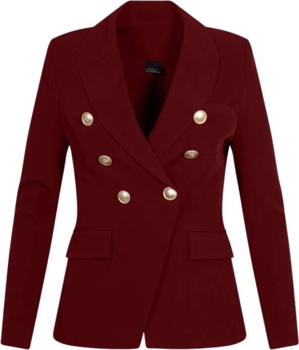Radical Blazerjas Pepa | Burgundy Rood Dames