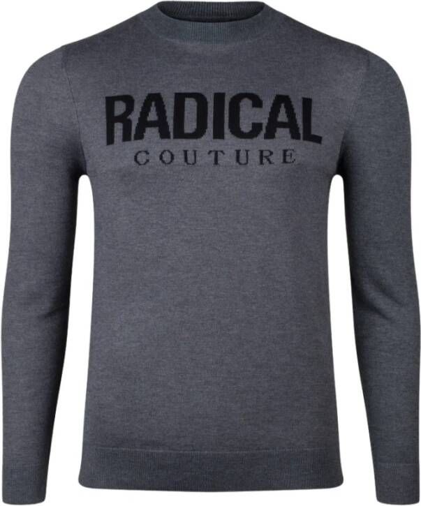 Radical Sweater Mose | Dark grey Grijs Heren