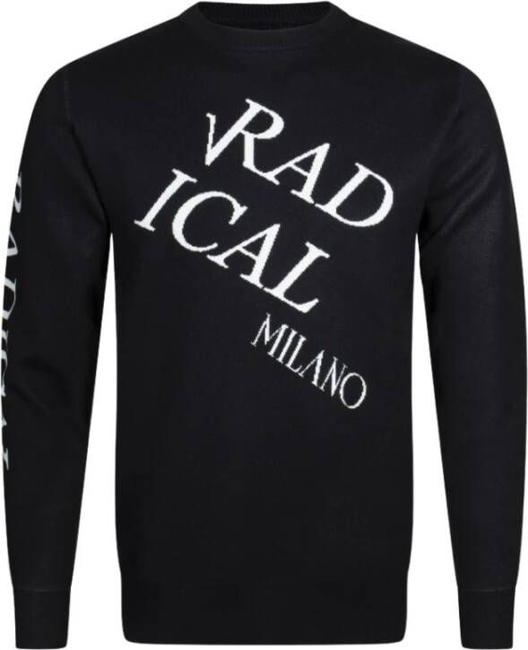 Radical Sweater Mose Milano | Black Zwart Heren