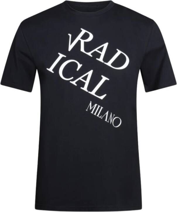 Radical T-Shirt Elio Milano | Black Zwart Heren