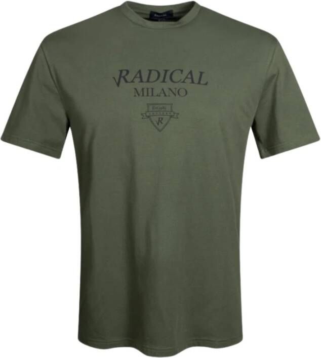 Radical T-Shirt Elio Scudo | Army green Groen Heren