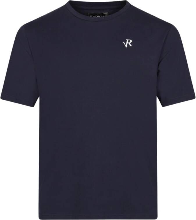 Radical T-Shirts Blauw Heren