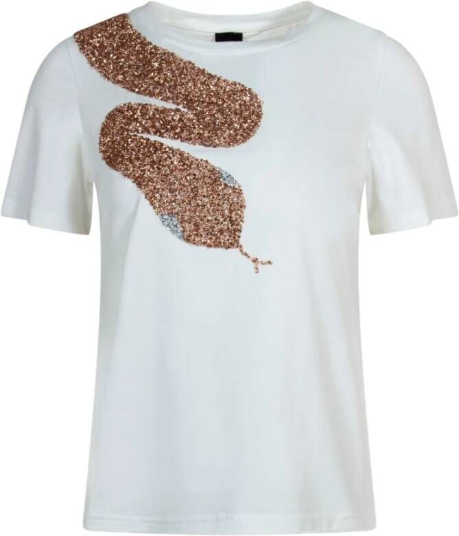 Radical T-Shirt Flora | Off white Wit Dames