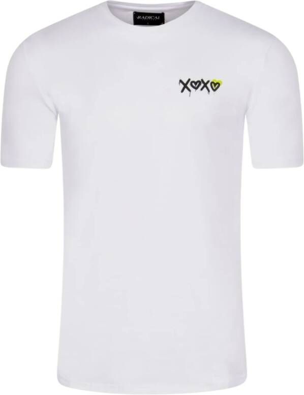 Radical T-Shirts Wit Heren