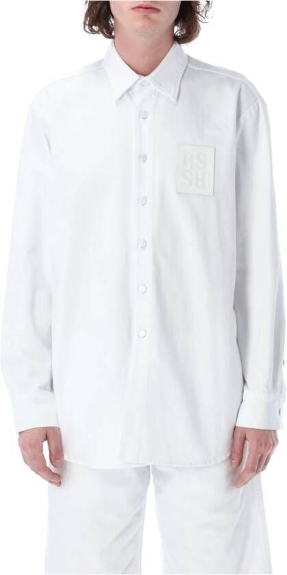 Raf Simons Men39 Clothing Shirts White Ss23 White Heren