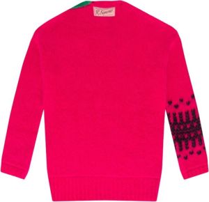 Raf Simons Oversize sweater Roze Dames