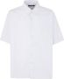 Raf Simons Oversized Short Sleeved Denim Shirt White Heren - Thumbnail 1