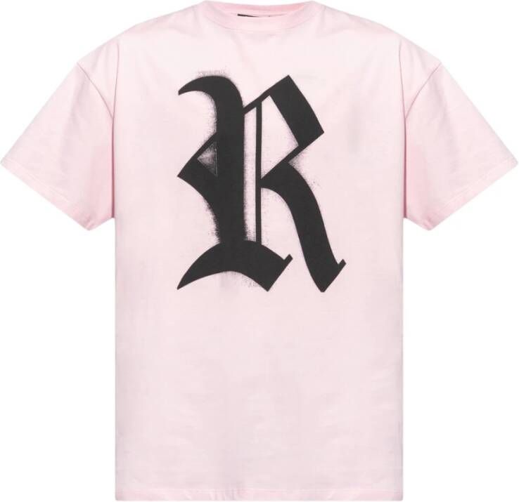 Raf Simons T-shirts Roze Heren