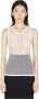 Raf Simons Mouwloze Top White Dames - Thumbnail 1