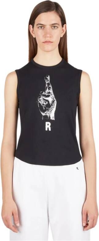 Raf Simons Tops Zwart Dames