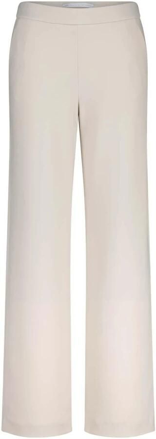RAFFAELLO ROSSI Wide leg stoffen broek met structuurmotief model 'Palina long'