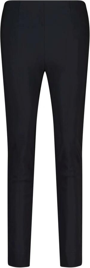 RAFFAELLO ROSSI Slim Fit Leggings met splitten Black Dames