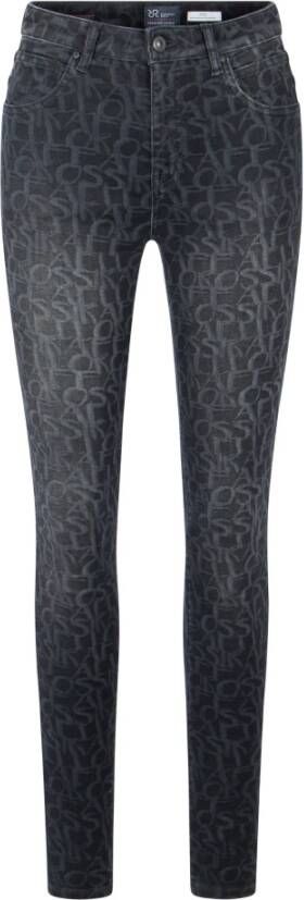 RAFFAELLO ROSSI Skinny Jeans Black Dames