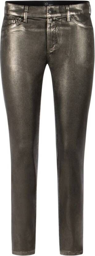 RAFFAELLO ROSSI Slim-fit Trousers Grijs Dames