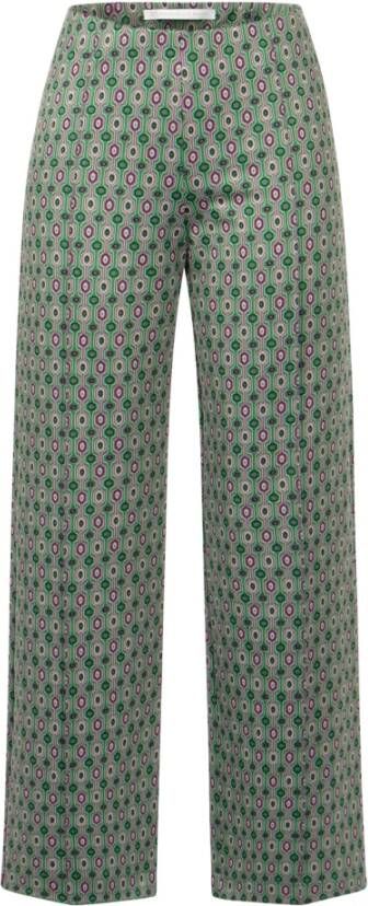 RAFFAELLO ROSSI Wide Trousers Green Dames