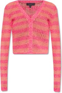 Rag & Bone Knitted cardigan Roze Dames