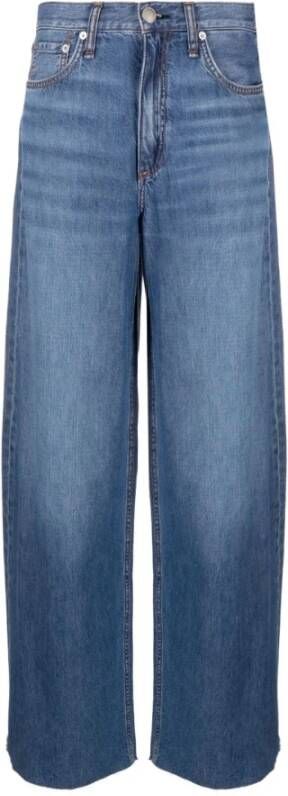 Rag & Bone Loose-fit Jeans Blauw Dames
