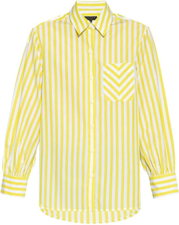 Rag & Bone Maxine shirt Yellow Dames
