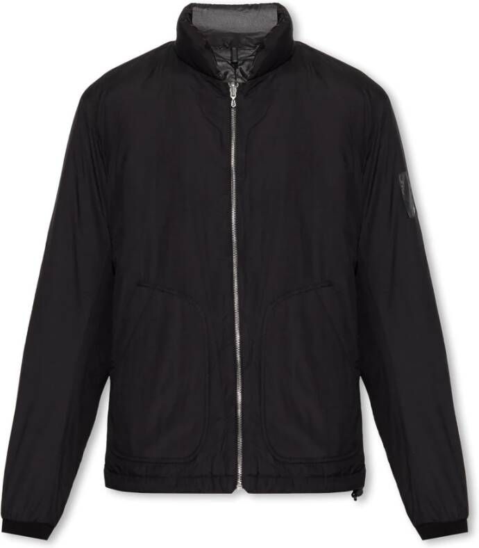 Rag & Bone Omkeerbare jas met logo Zwart Heren