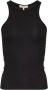 Rag & Bone Gestreepte Top `The Essential` Black Dames - Thumbnail 1