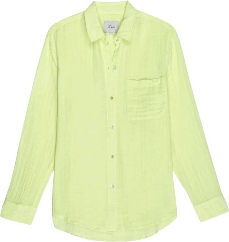 Rails Limoen Blouses Stijlvol Model Green Dames