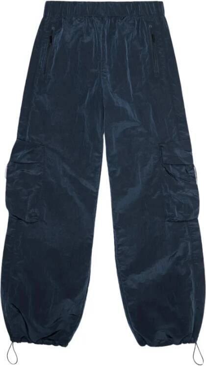 Rains Cargo Broek Wide Blauw Maat S Blauw Heren