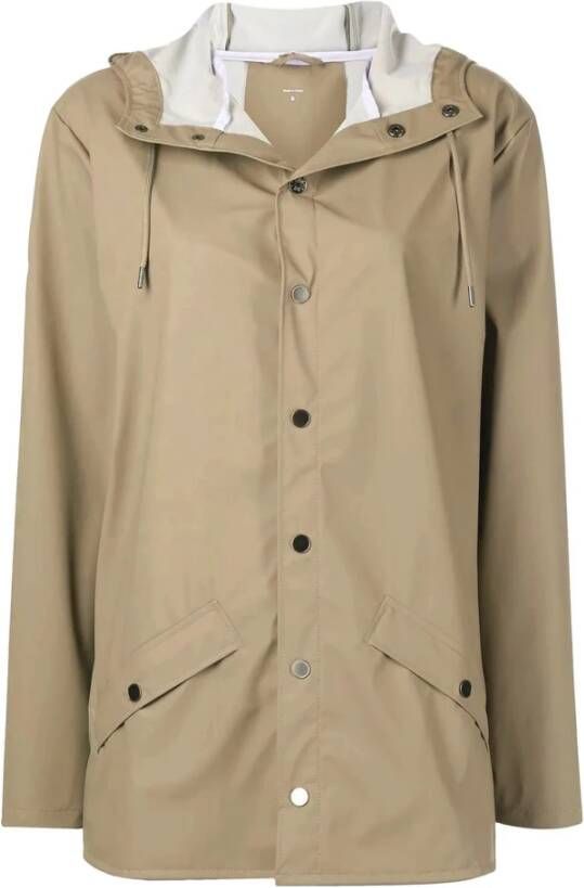 Rains Coats Beige Heren