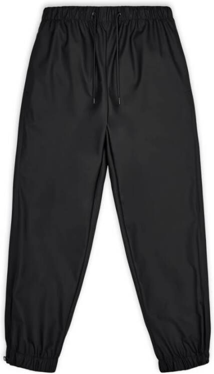 Rains Waterafstotende technische broek met elastische tailleband Green