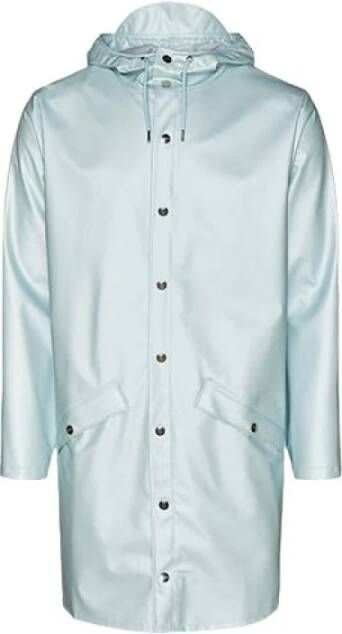 Rains Lichte jas Blauw Unisex