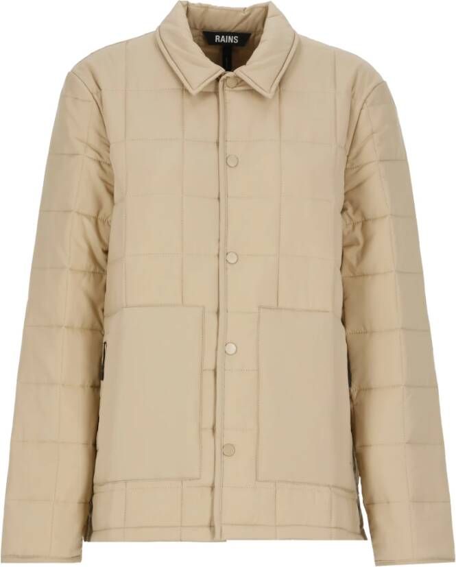 Rains Light Jackets Beige Dames