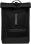 Rains Mesh W3 Rolltop Rugzak Black Unisex - Thumbnail 1
