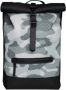 Rains Mesh W3 Rolltop Rugzak Black Unisex - Thumbnail 1