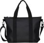Rains Minimalistische Waterdichte Tote Tas Black Unisex - Thumbnail 1
