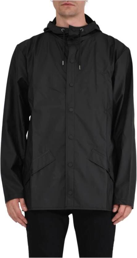 Rains Parka Zwart Heren