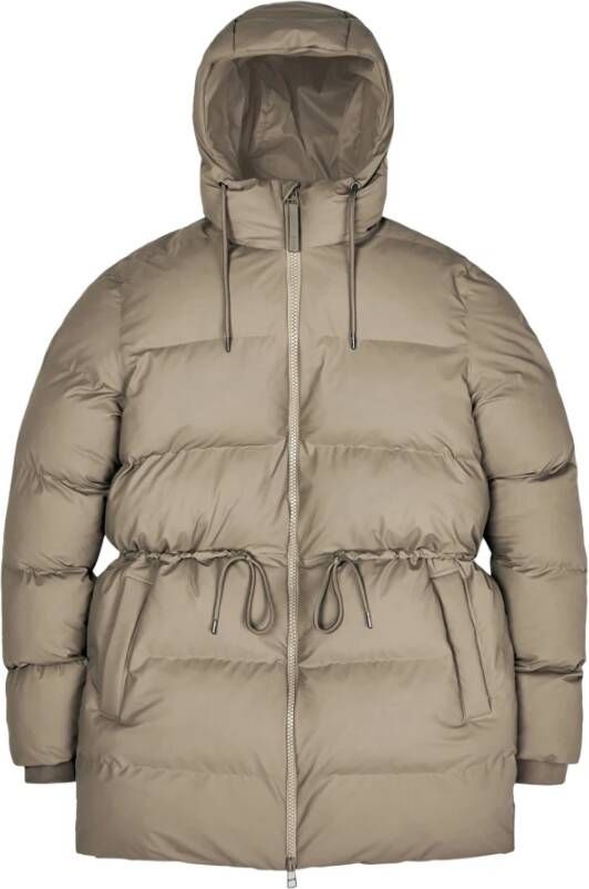Rains Puffer w jas Bruin Dames