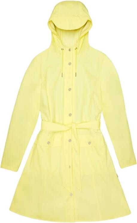 Rains Rain Jackets Geel Dames
