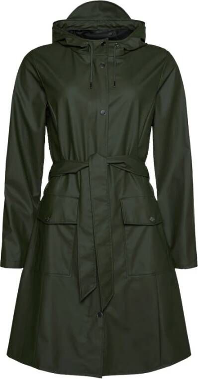 Rains Rain Jackets Groen Dames