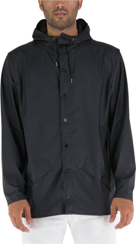 Rains Rain Jackets Zwart Heren