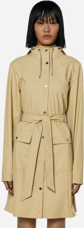 Rains Klieke Waterdichte Jas voor Vrouwen Brown Dames