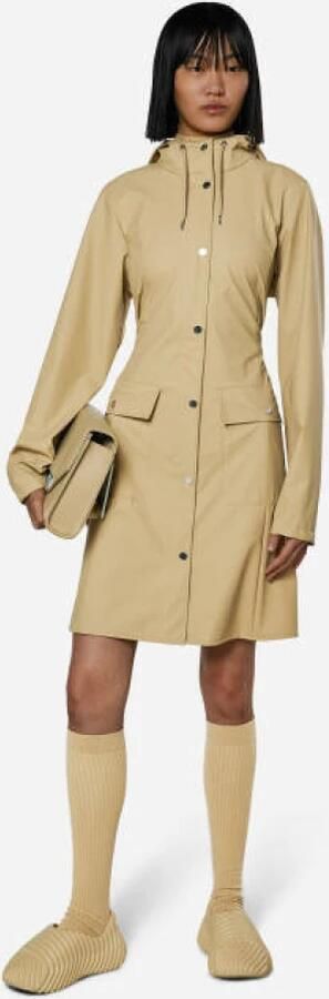 Rains Klieke Waterdichte Jas voor Vrouwen Brown Dames - Foto 3