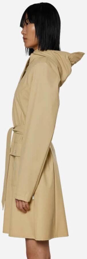 Rains Klieke Waterdichte Jas voor Vrouwen Brown Dames - Foto 2