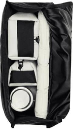 Rains Zwarte Puffed Mini Rugzak Black Heren - Foto 4
