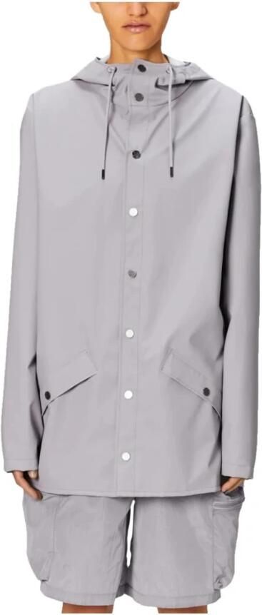 Rains Contemporaine en Functionele Regenjas Blue Dames