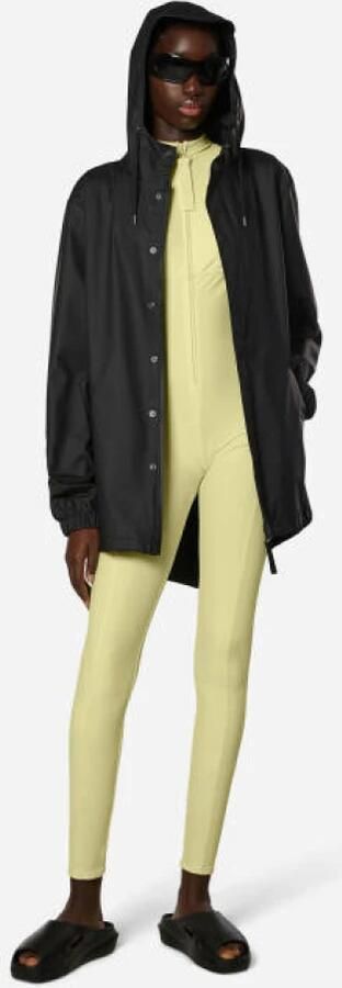 Rains Waterdichte jas met capuchon en ritssluiting Black Heren - Foto 7