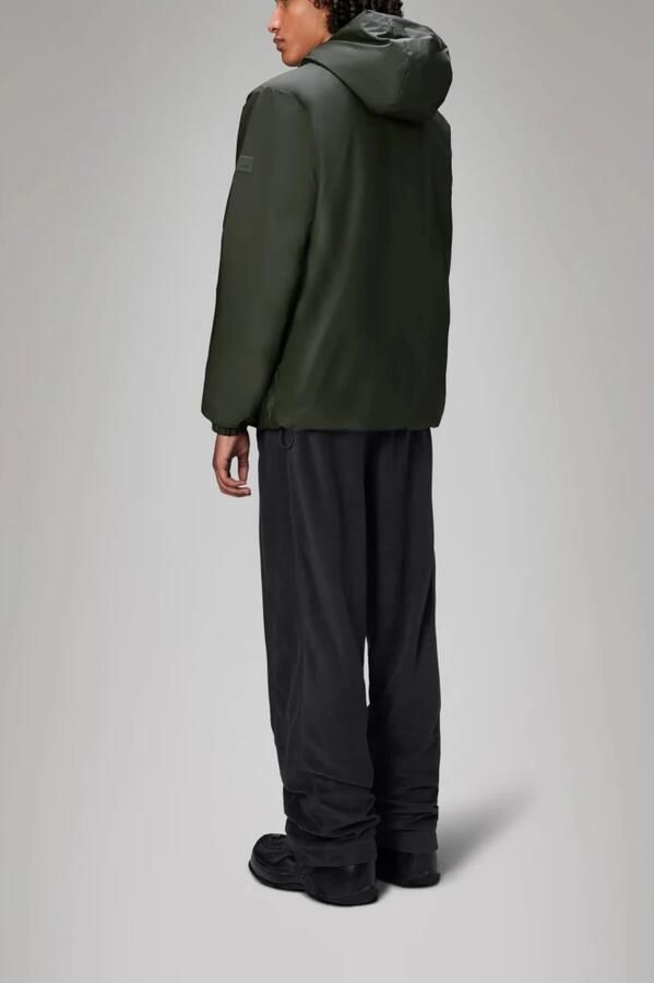 Rains Lange Geïsoleerde Groene Jas Licht Seizoensgebonden Green - Foto 2