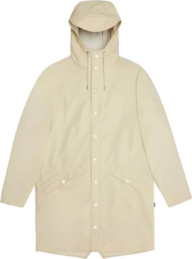 Rains Lange Jas W3 Crème Regenjas Beige Dames - Foto 3
