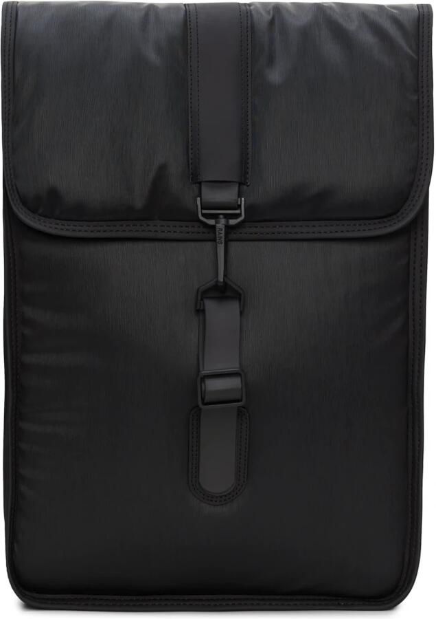 Rains Zwarte Puffed Mini Rugzak Black Heren